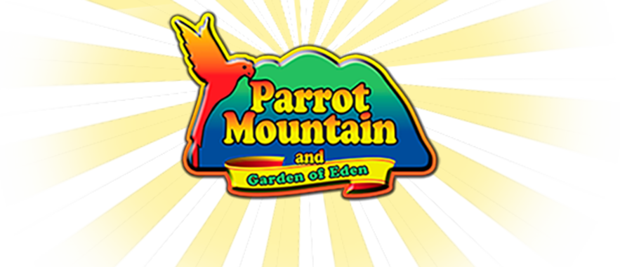 Parrot Mountain and Garden of Eden logo